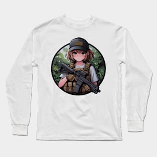 Tactical Girl Long Sleeve T-Shirt